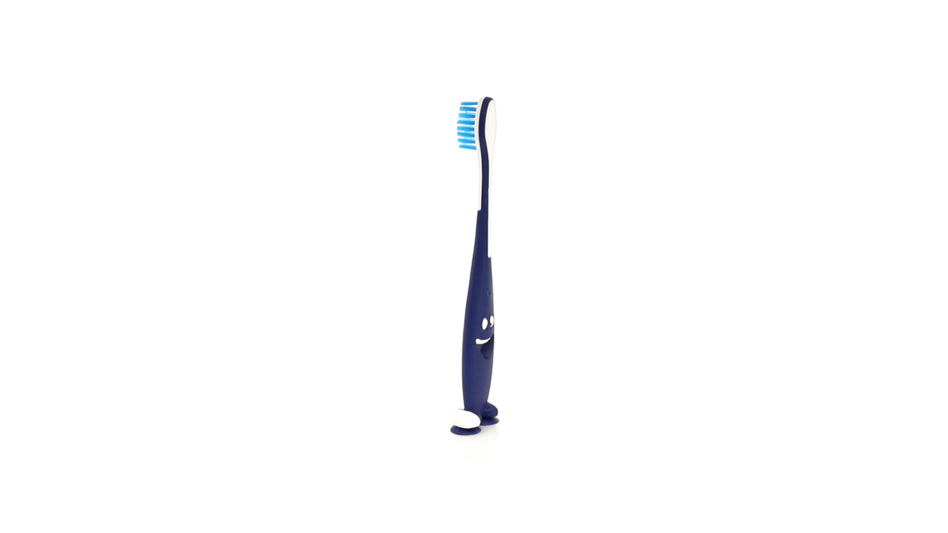 Brosse à dents tactile avec ventouse