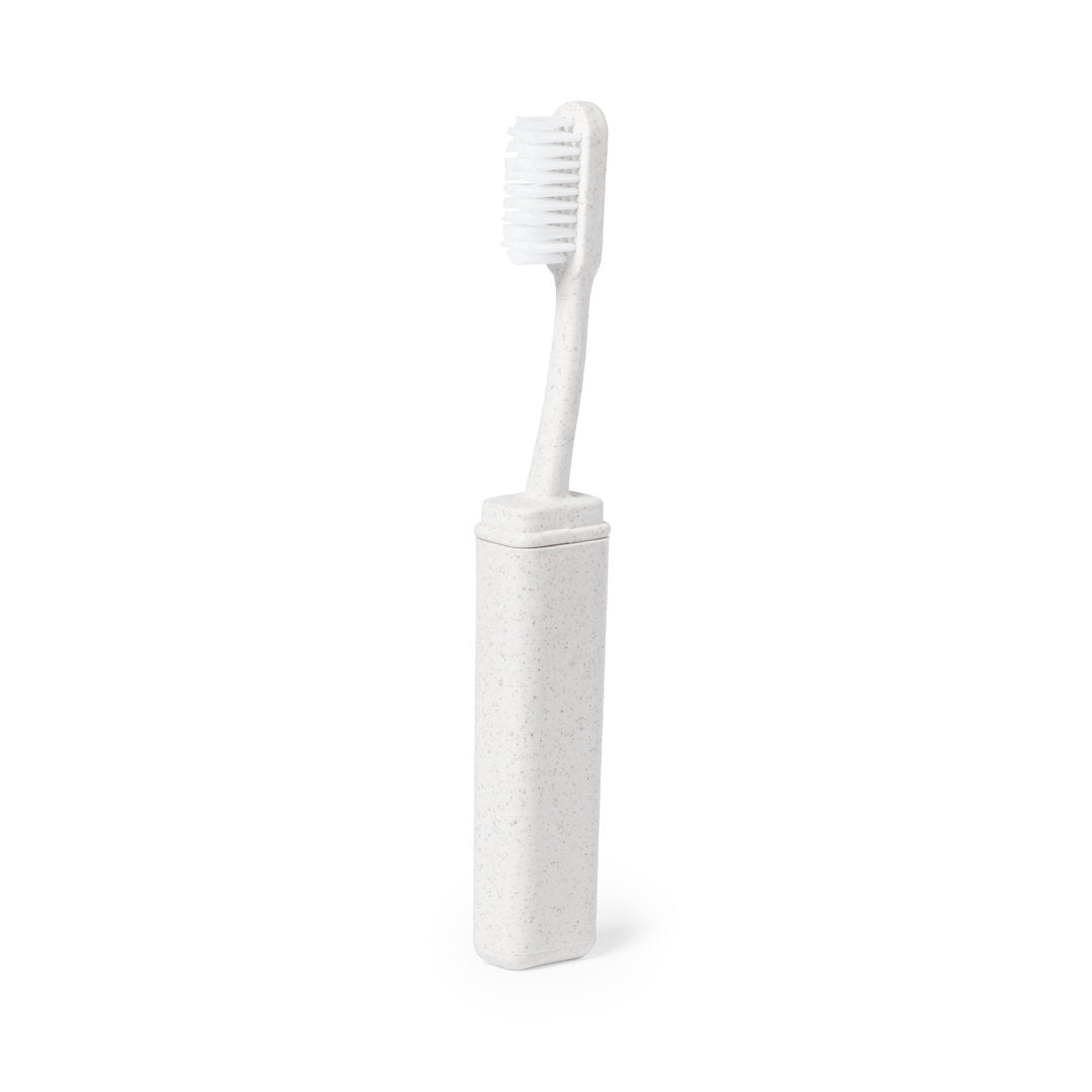 brosse à dents en canne de blé pliable