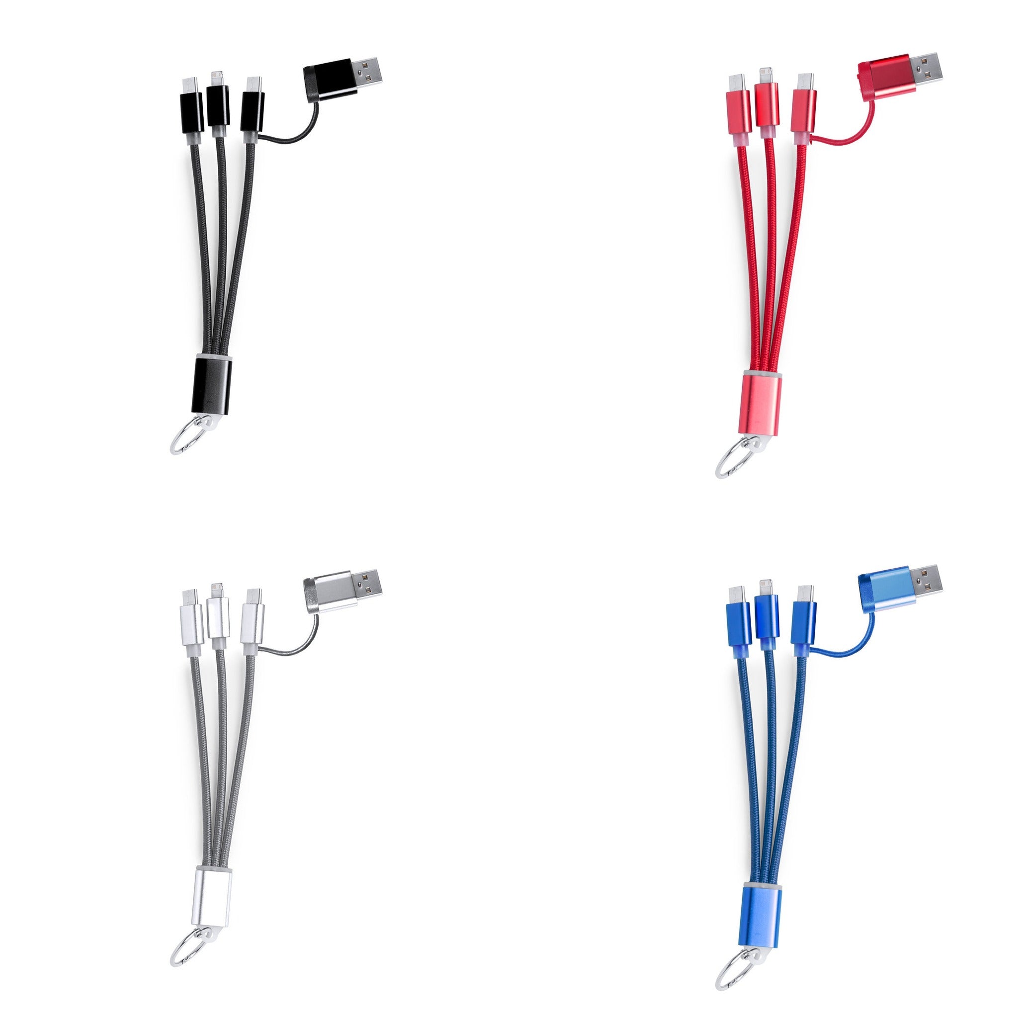 Câble de chargeur en aluminium FRECLES coloris multiples