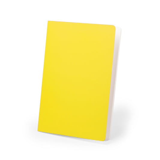Cahier avec couverture en carton doux 40 feuilles DIENEL jaune