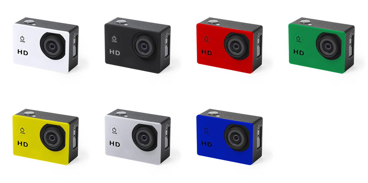 Caméra de sport, capture vidéo hd 720p, batterie 900 mAh KOMIR coloris multiples