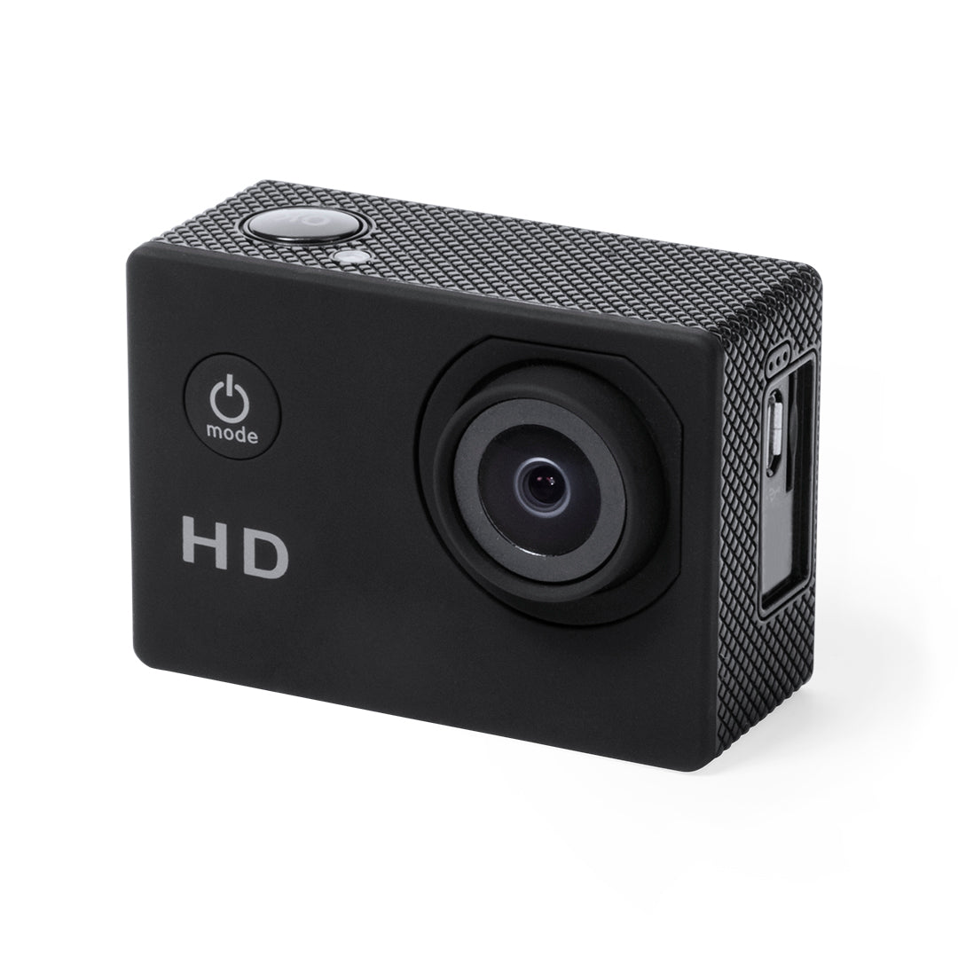 Caméra de sport, capture vidéo hd 720p, batterie 900 mAh KOMIR noir