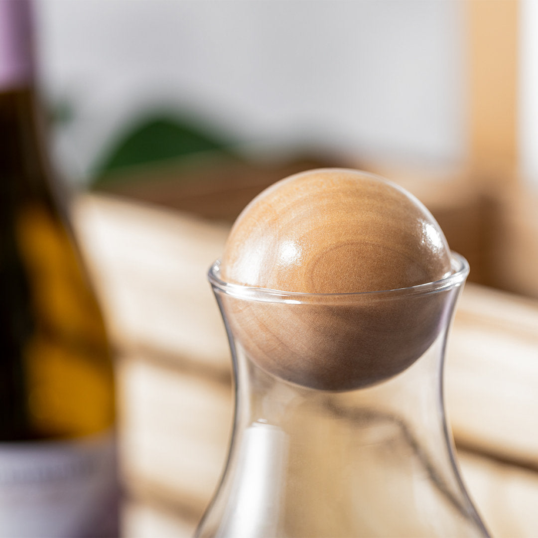 Verre Borosilicate et bois pour une qualité exceptionnelle.