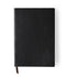 Carnet A5 100 feuilles en similicuir PALDON noir