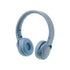 Casque audio bluetooth 5.0 avec jack 3,5 mm, batterie 200 mAh PENDIL bleu logo entreprise