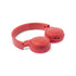 Casque audio bluetooth 5.0 avec jack 3,5 mm, batterie 200 mAh PENDIL rouge