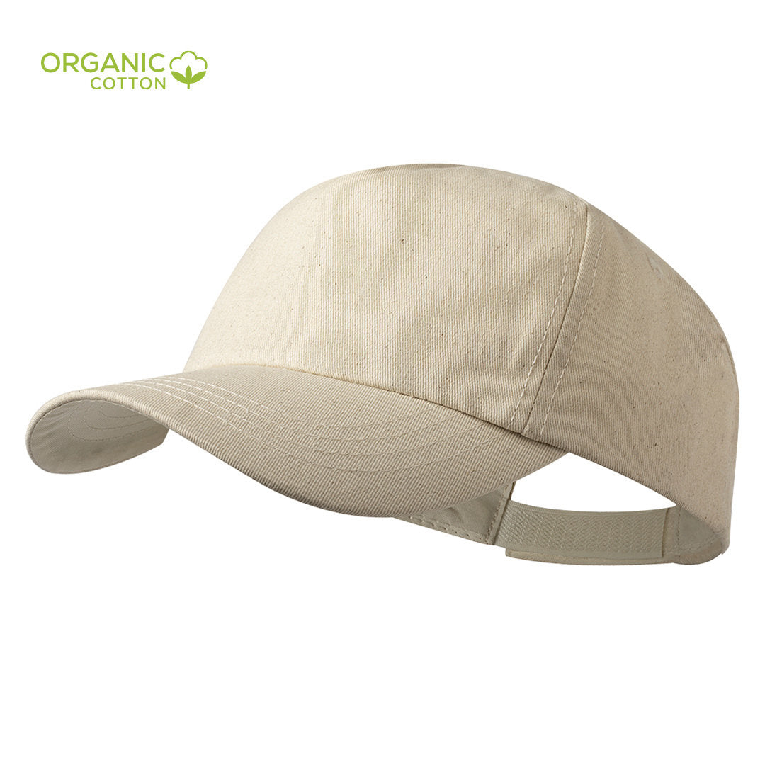 Casquette 5 panneaux 100% coton bio ZONNER
