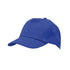 Casquette à 5 panneaux avec fermeture Velcro en 100% coton