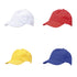 Casquette à 5 panneaux avec fermeture ajustable par velcro