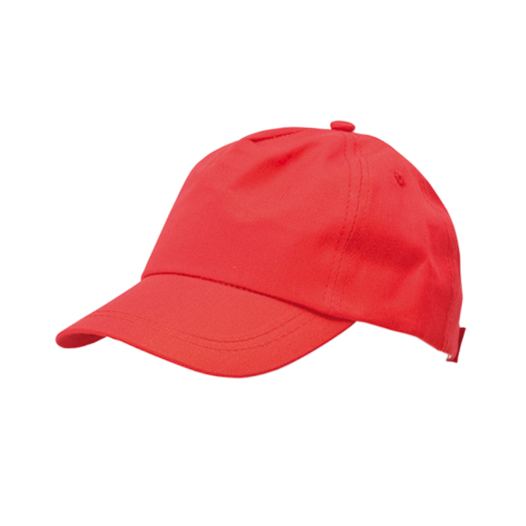 Casquette à 5 panneaux pour enfants en 100% coton