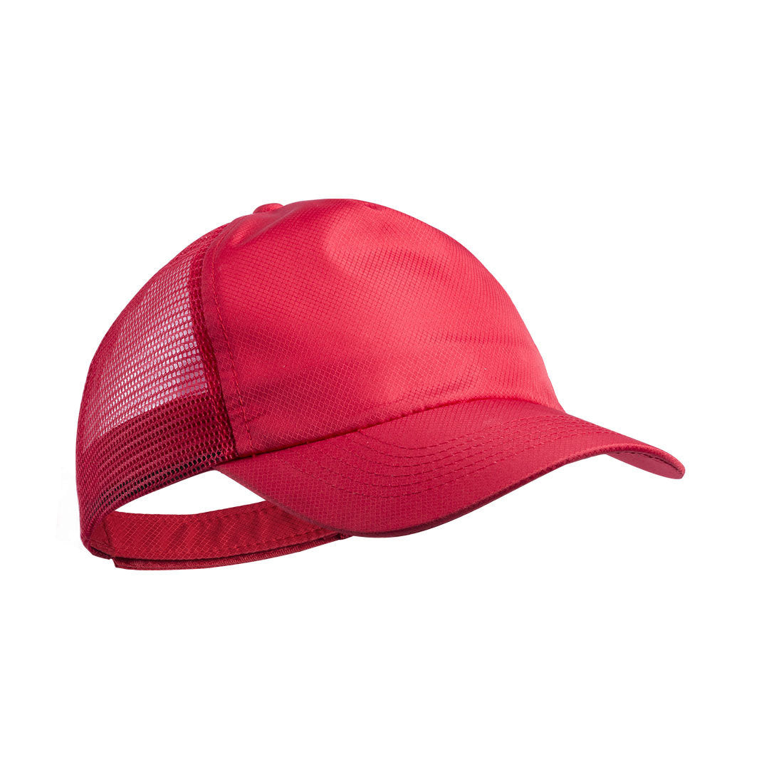 Casquette 5 panneaux en microfibre polyester HARUM