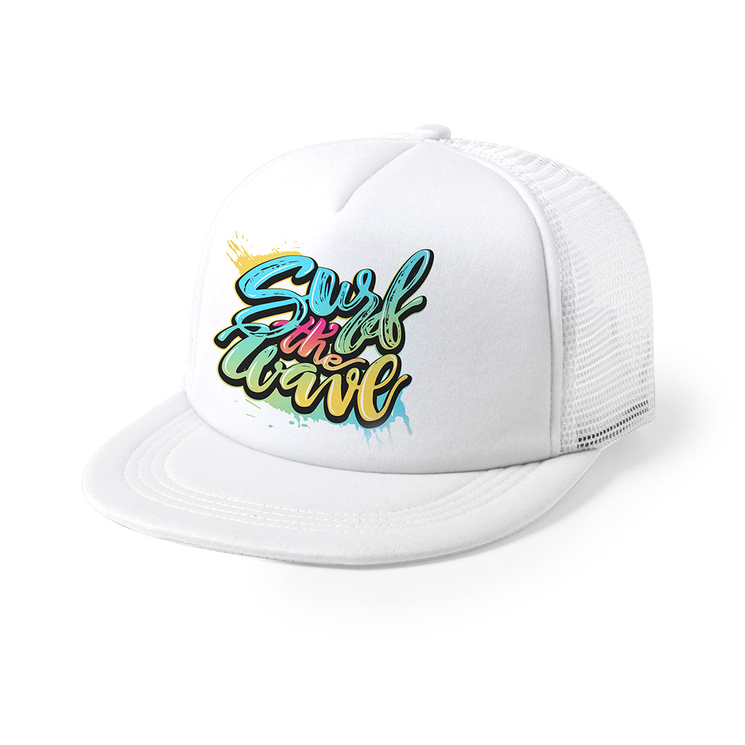 Casquette 5 Panneaux fermeture plastique en polyester YOBS