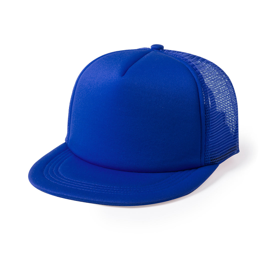 Casquette 5 Panneaux fermeture plastique en polyester YOBS