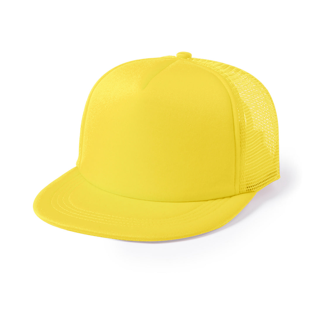 Casquette 5 Panneaux fermeture plastique en polyester YOBS