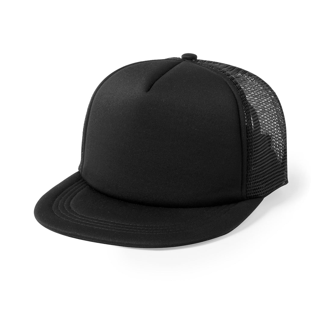 Casquette 5 Panneaux fermeture plastique en polyester YOBS