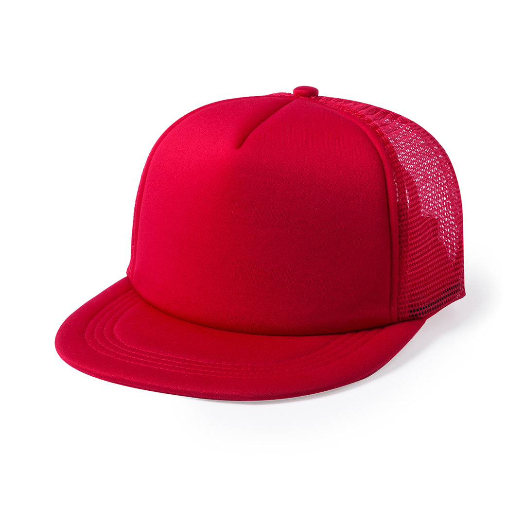 Casquette 5 Panneaux fermeture plastique en polyester YOBS