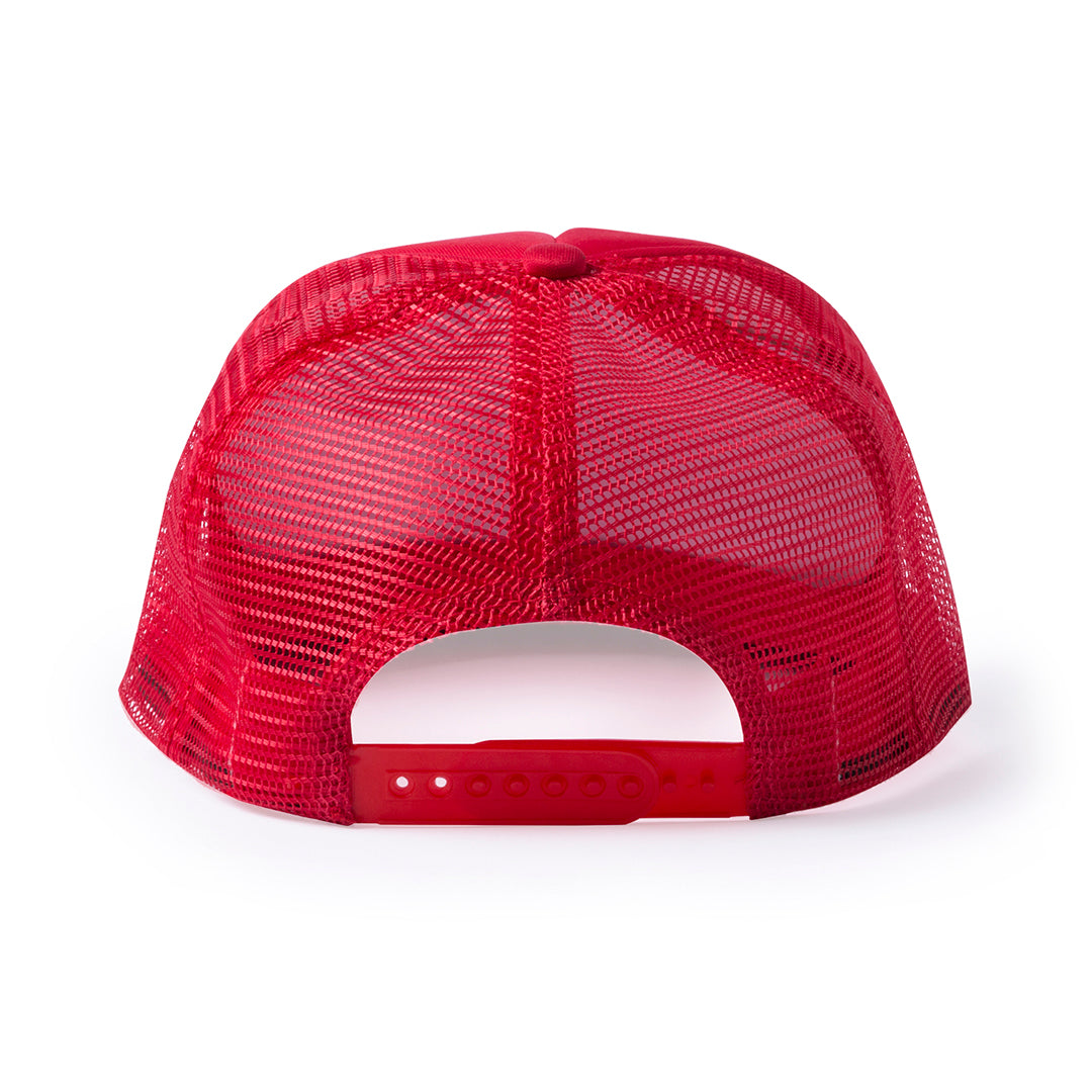 Casquette 5 Panneaux fermeture plastique en polyester YOBS