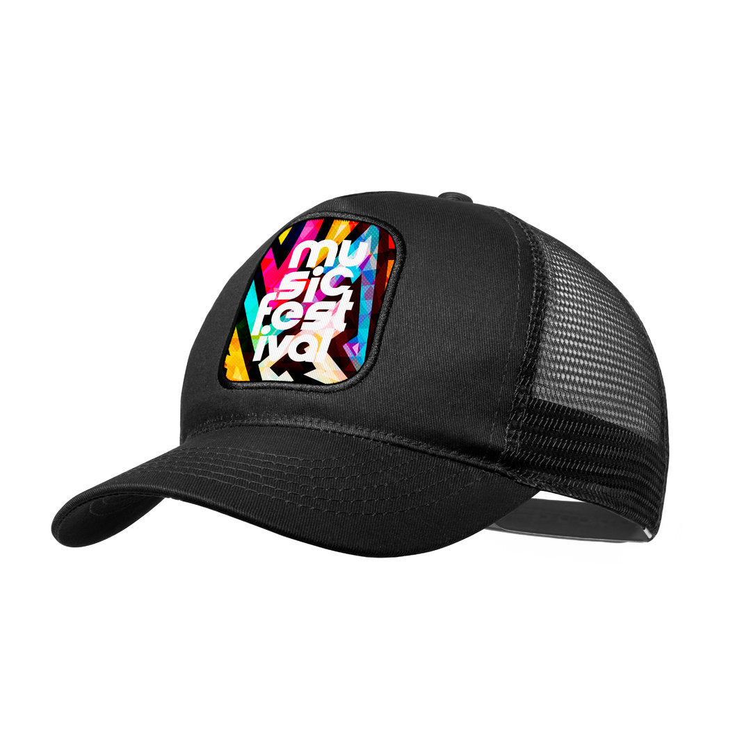 Casquette 5 panneaux fermeture plastique FLECHER