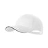 Casquette 6 Pans En Coton Peigné Résistant 250G/M2 Linnea Blanc Casquettes