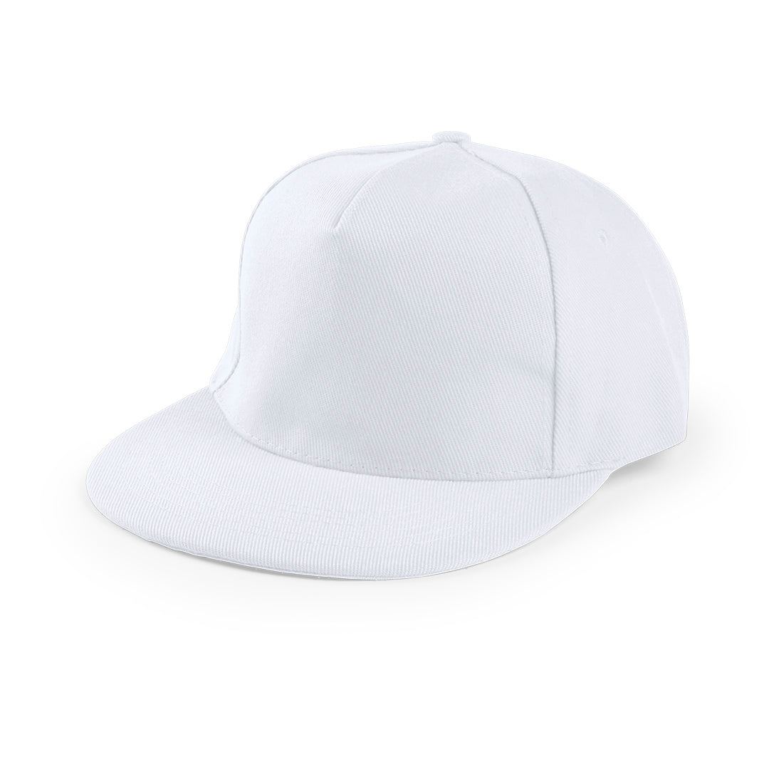 Casquette à 5 panneaux avec visière plate matelassée LORENZ