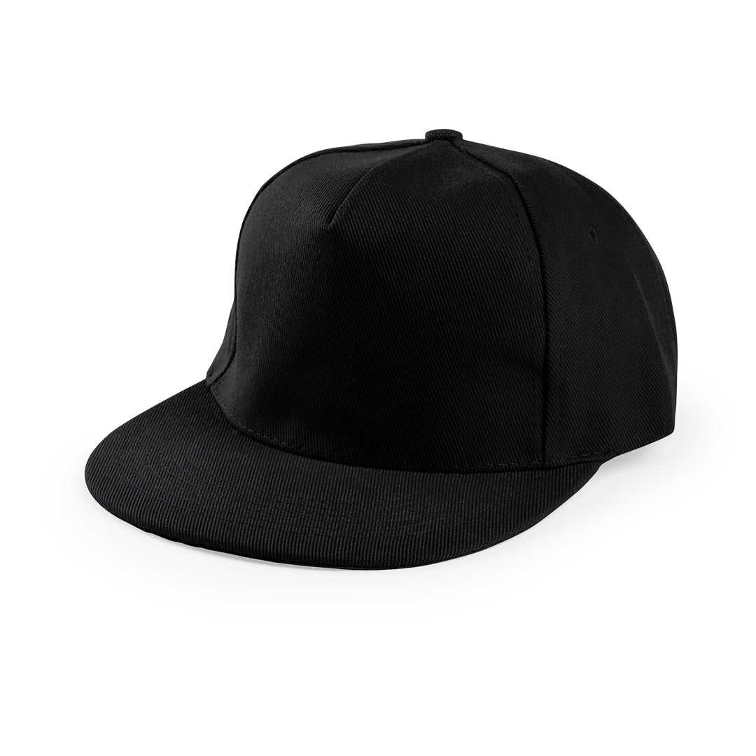 Casquette à 5 panneaux avec visière plate matelassée LORENZ