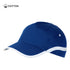 Casquette à 5 panneaux en 100% coton avec liseré contrasté sur la visière et les côtés LINE