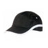 Casquette à 5 panneaux en 100% coton avec liseré contrasté sur la visière et les côtés LINE