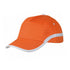 Casquette à 5 panneaux en 100% coton avec liseré contrasté sur la visière et les côtés LINE