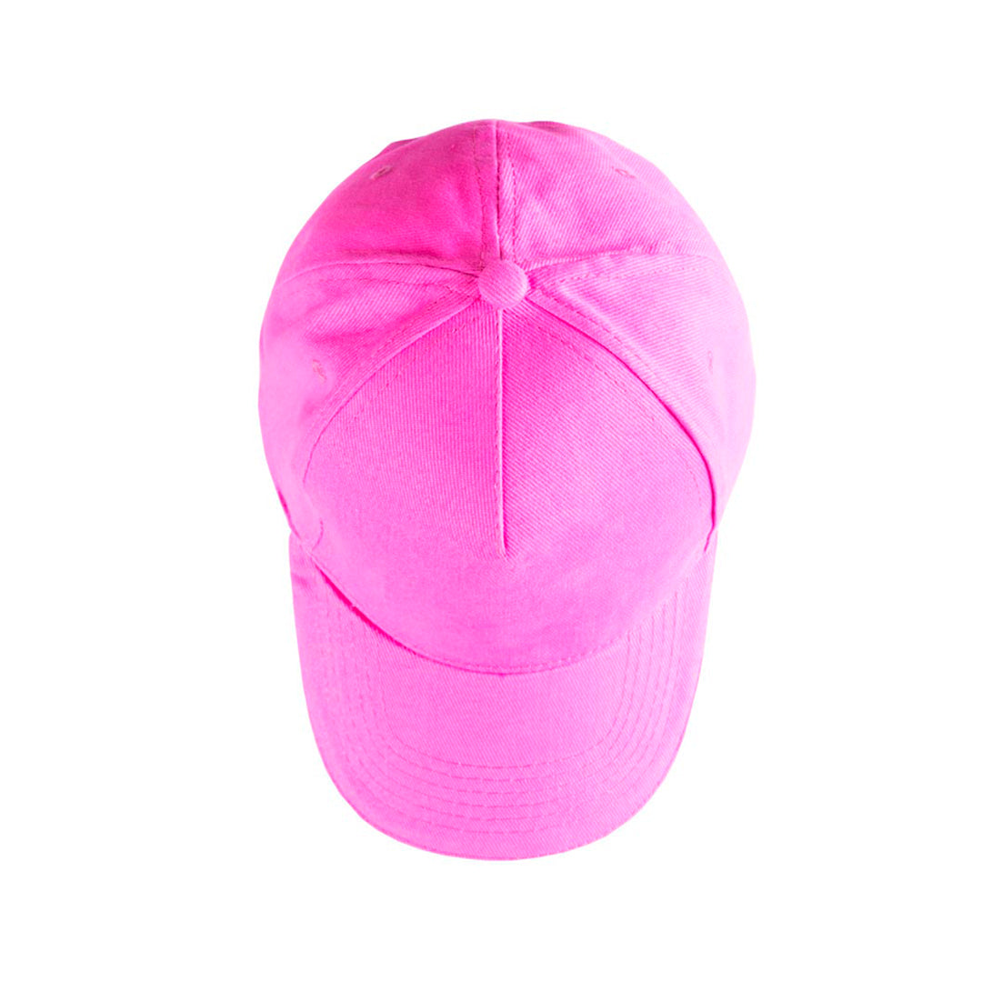 Casquette à 5 panneaux en 100% coton peigné KISSE