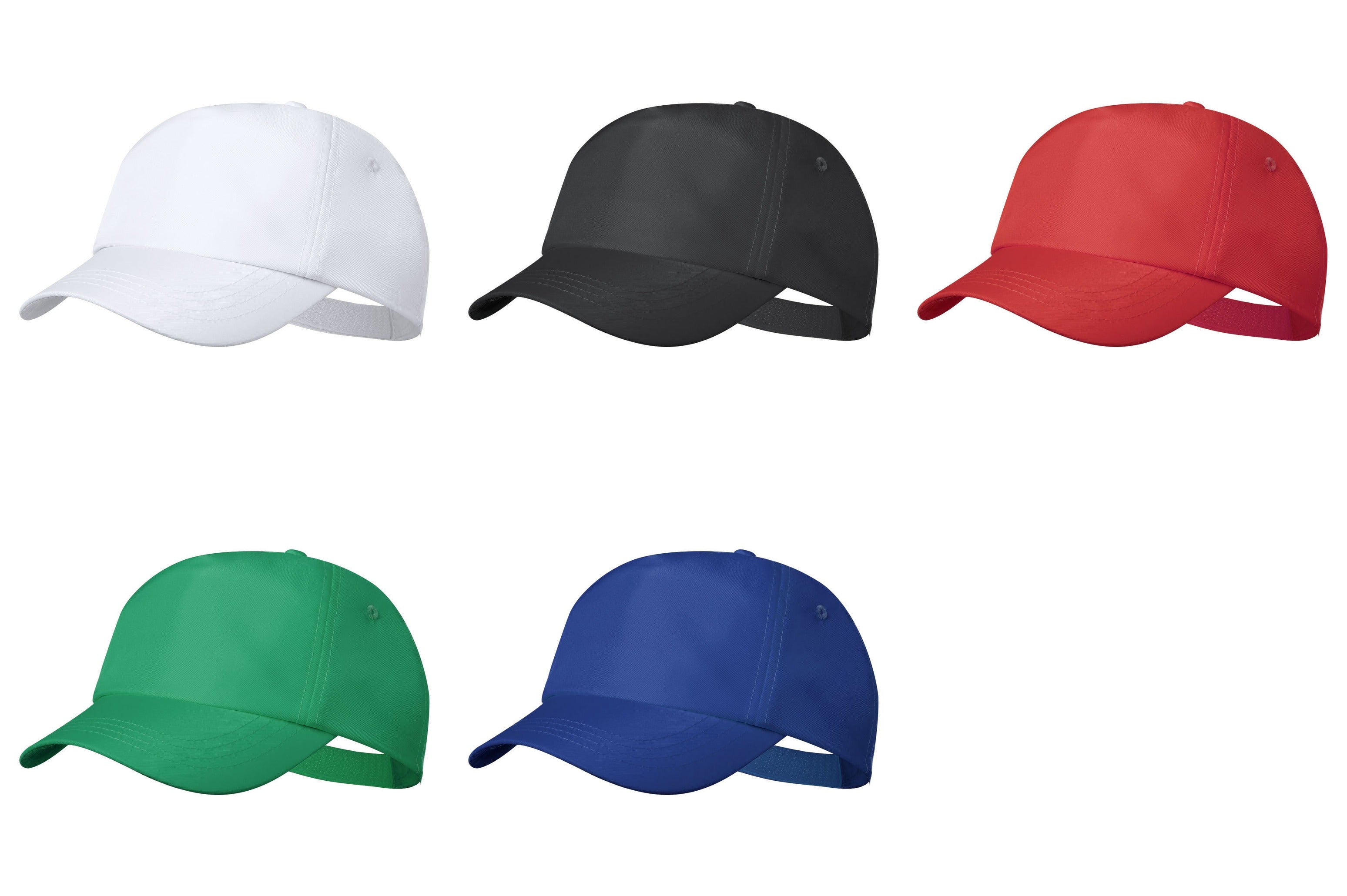 Casquette à 5 panneaux en matériau RPET souple KEINFAX