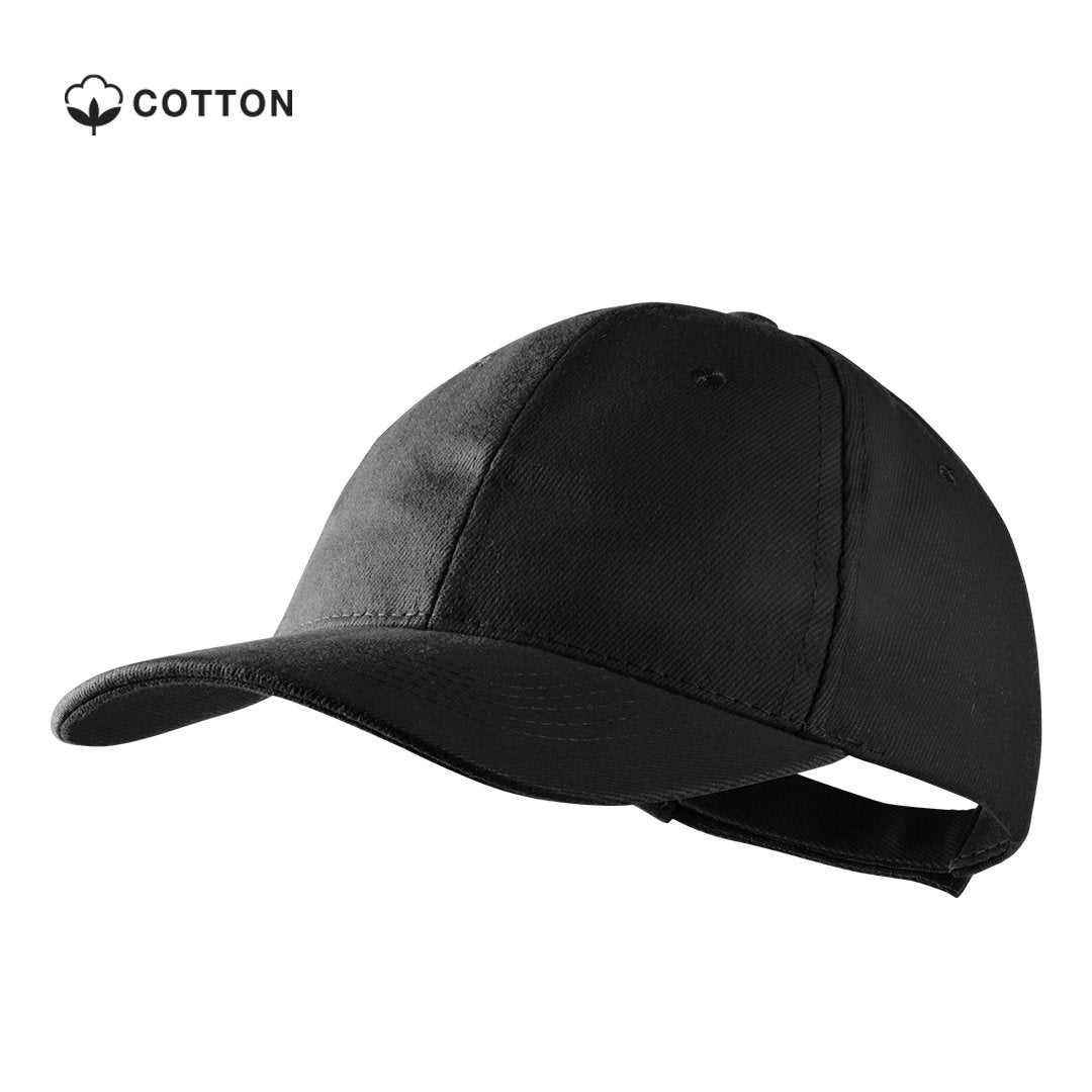 Casquette à 6 panneaux en 100% coton peigné RITTEL