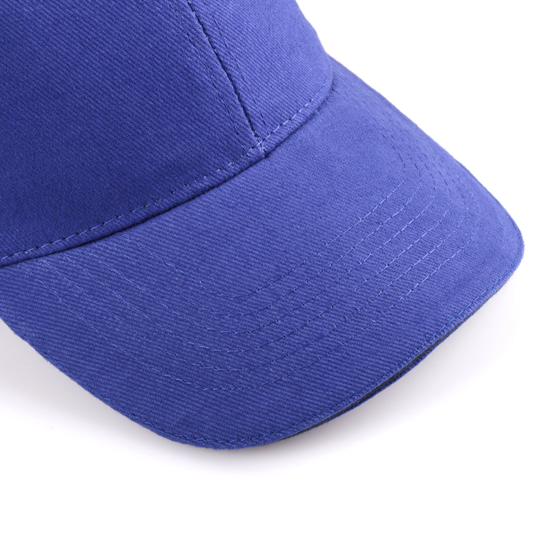 Casquette à 6 panneaux en 100% coton peigné RUBEC