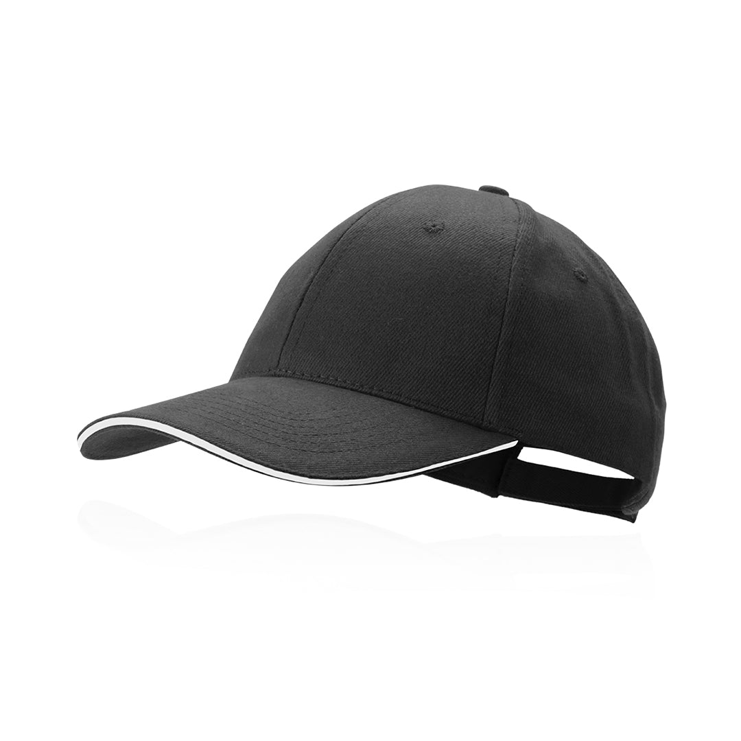 Casquette à 6 panneaux en 100% coton peigné RUBEC