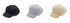 Casquette avec fermeture élastique en lin DANAE