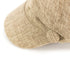 Casquette avec fermeture élastique en lin DANAE