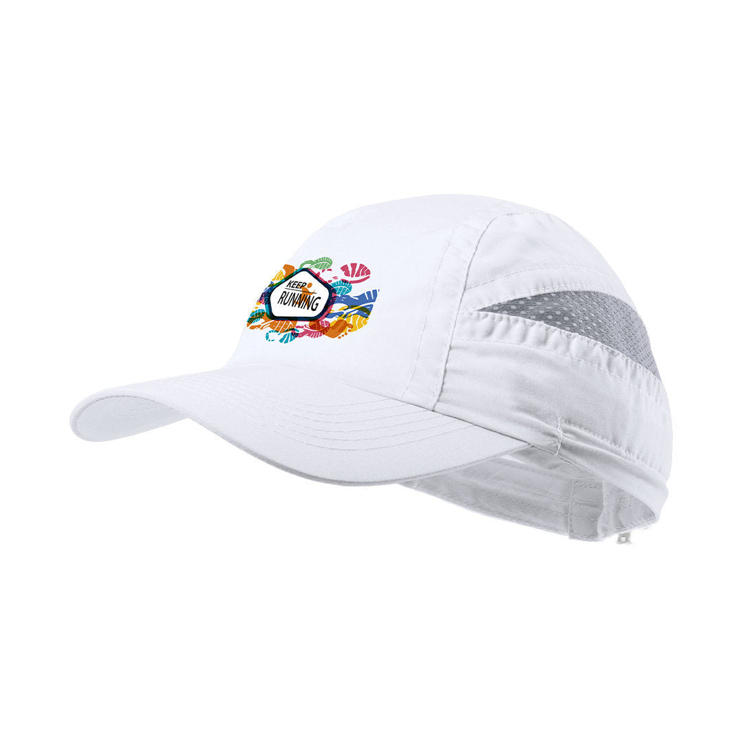 Casquette de sport à 7 panneaux en microfibre douce LAIMBUR