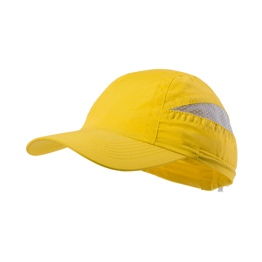 Casquette de sport à 7 panneaux en microfibre douce LAIMBUR