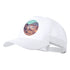 Casquette en polyester à 5 panneaux avec tissu en maille et fermeture réglable CLIPAK