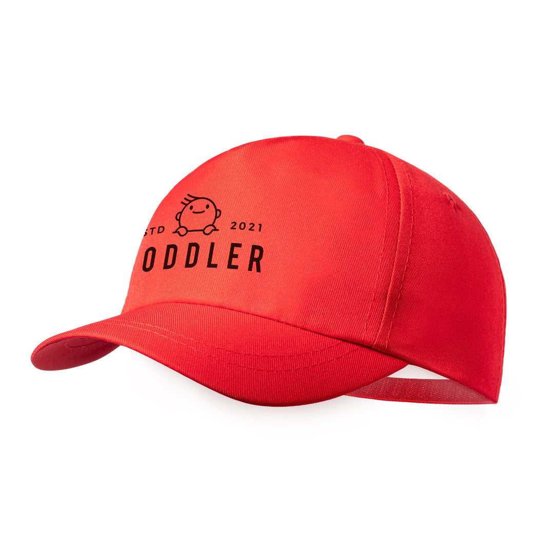 Polyester RPET : Casquette pour enfant avec fermeture velcro réglable