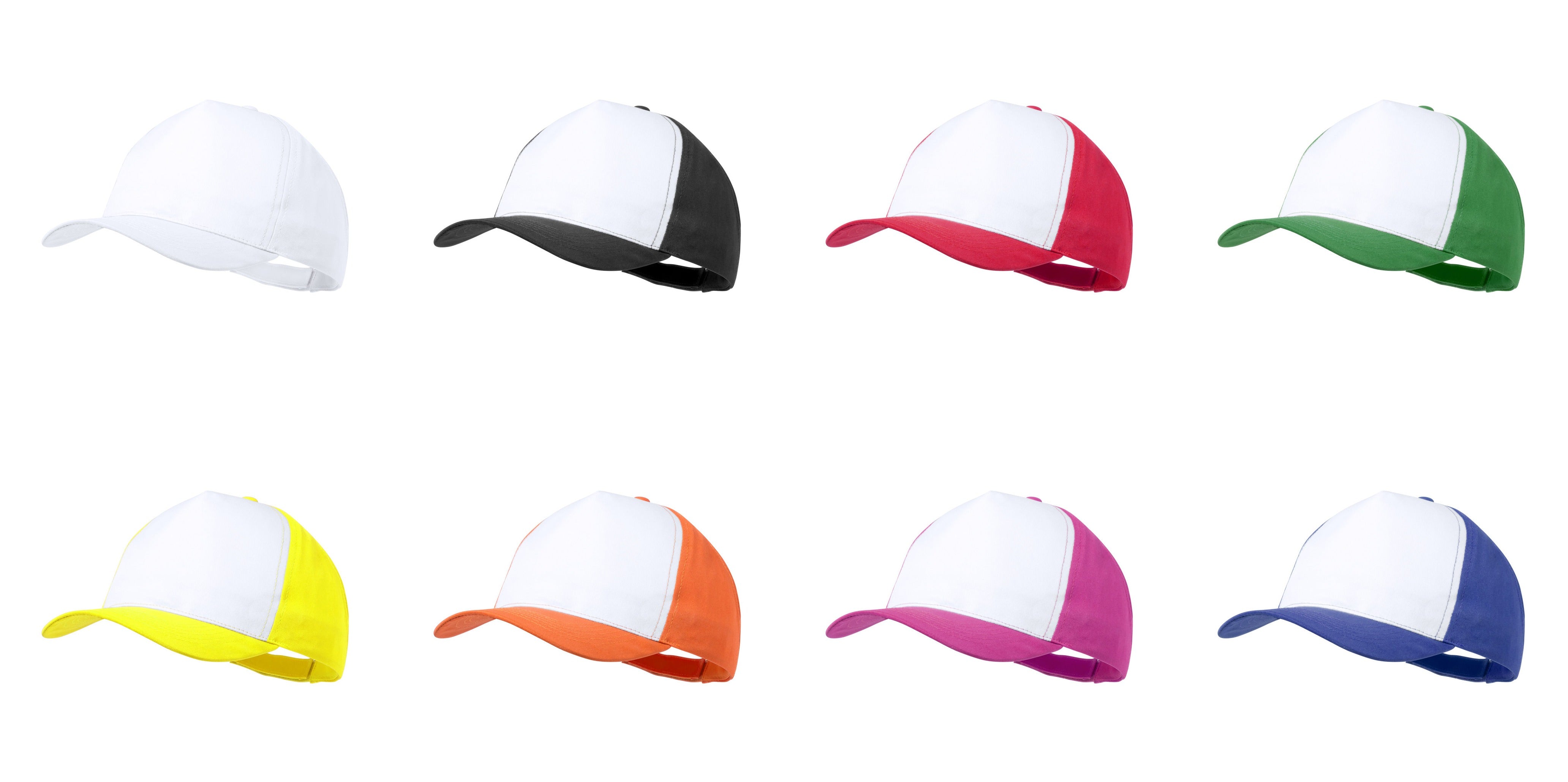 Casquette type trucker à 5 panneaux en 100% polyester SODEL