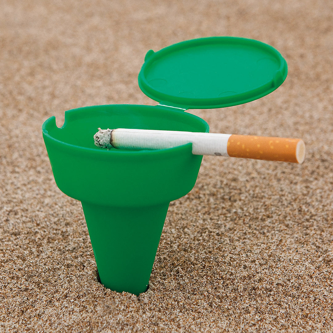 Cendrier portable pour les amateurs de plage