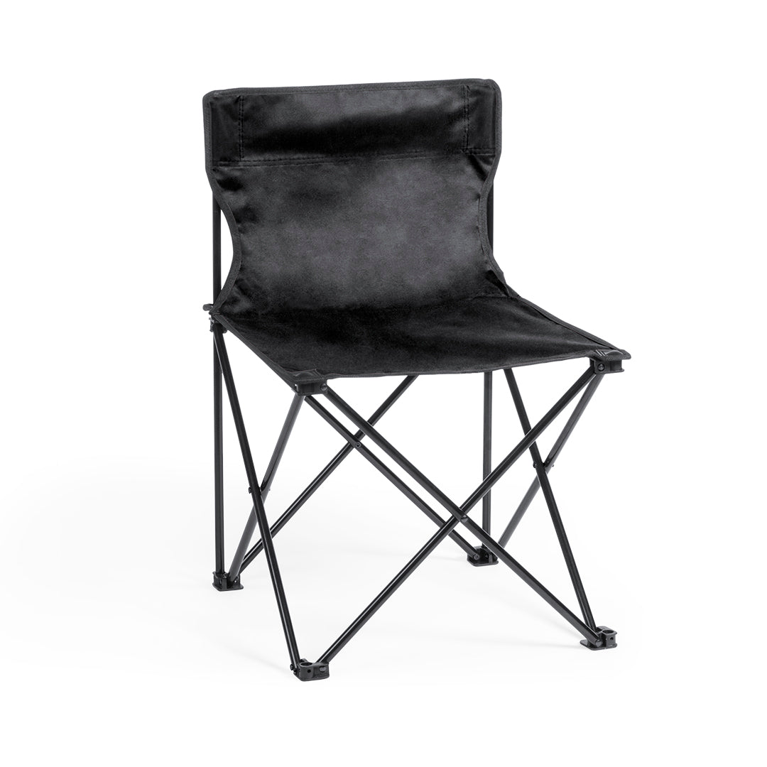 Chaise pliante en aluminium et polyester FLENTUL