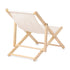 Chaise pliante transformable en chaise longue : Polyvalence d'utilisation.