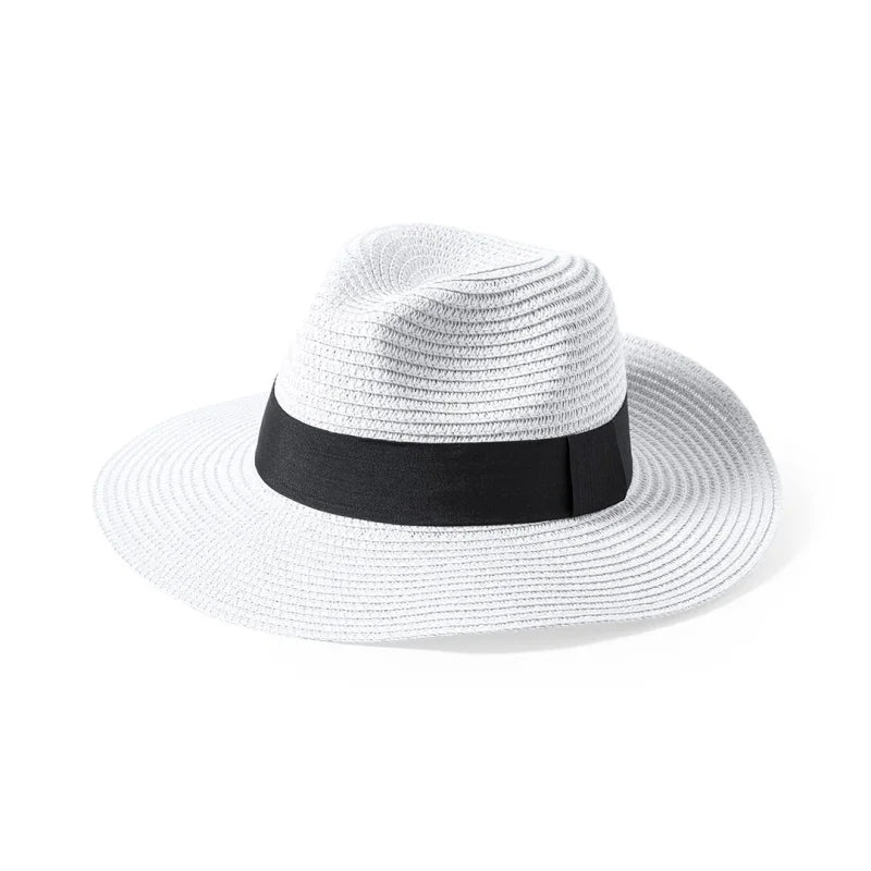 Chapeau À Large Bord De Haute Qualité En Matière Synthétique Teilor Blanc Chapeaux