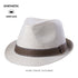 Chapeau en fibre synthétique avec un ruban extérieur élégant cousu KAOBEX personnalisable