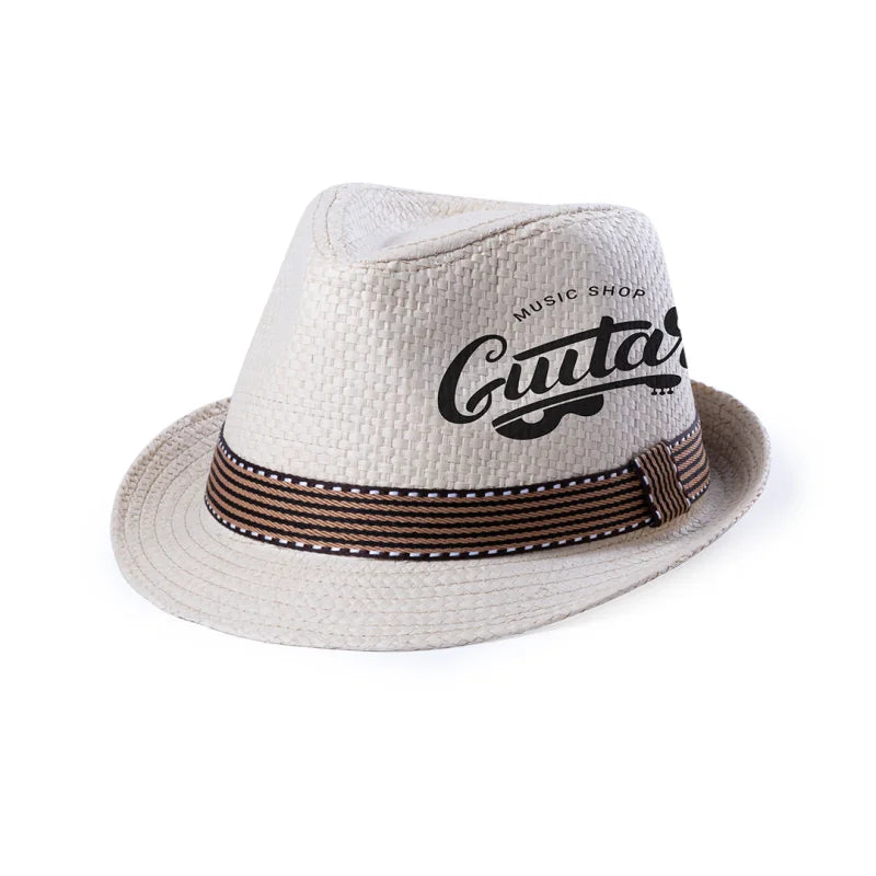 Chapeau En Fibre Synthétique Avec Un Ruban Extérieur Élégant Cousu Kaobex Standard Chapeaux