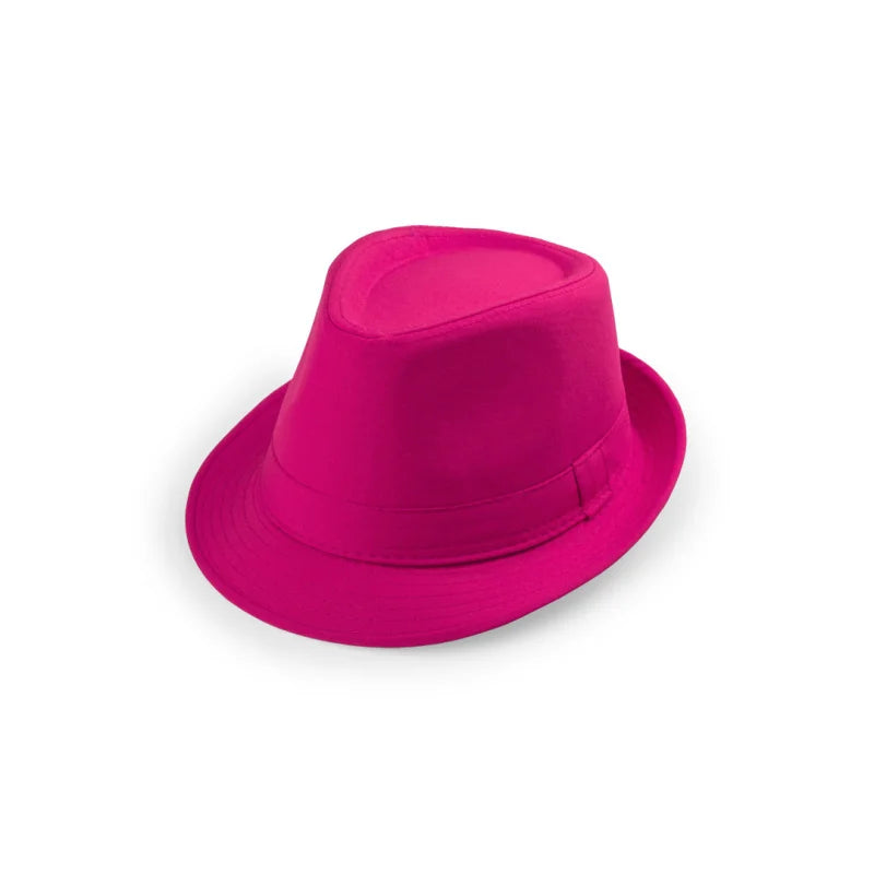 Chapeau En Mélange De Coton Et Polyester Likos Fuchsia Chapeaux