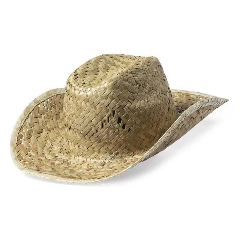 Chapeau En Paille Couleur Verdâtre Naturel Avec Ruban Intérieur Confortable Bull Standard Chapeaux