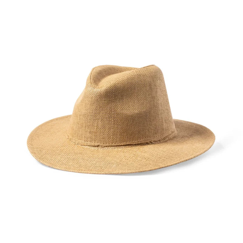 Chapeau En Paille De Papier Avec Sangle Intérieur Réglable Mulins Marron Chapeaux