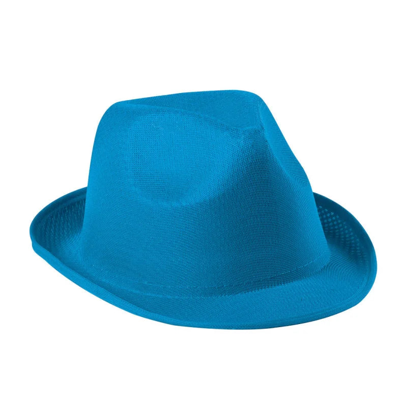 Chapeau En Polyester Avec Ruban Intérieur Doux Et Pratique Braz Bleu Clair Chapeaux